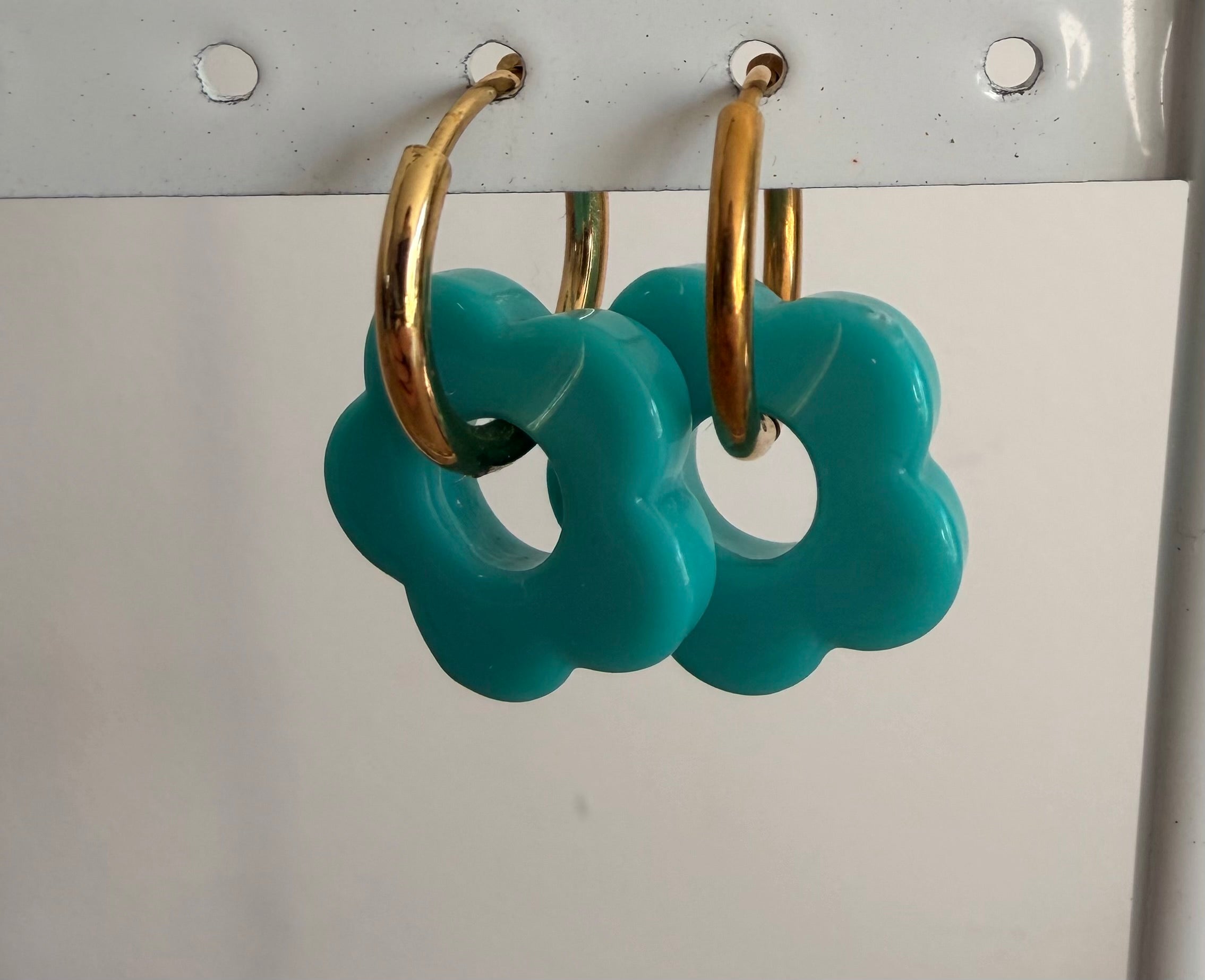 Boucles d’oreilles fleur