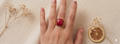 Bague en acier inoxydable