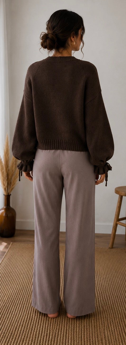 Cardigan en Laine