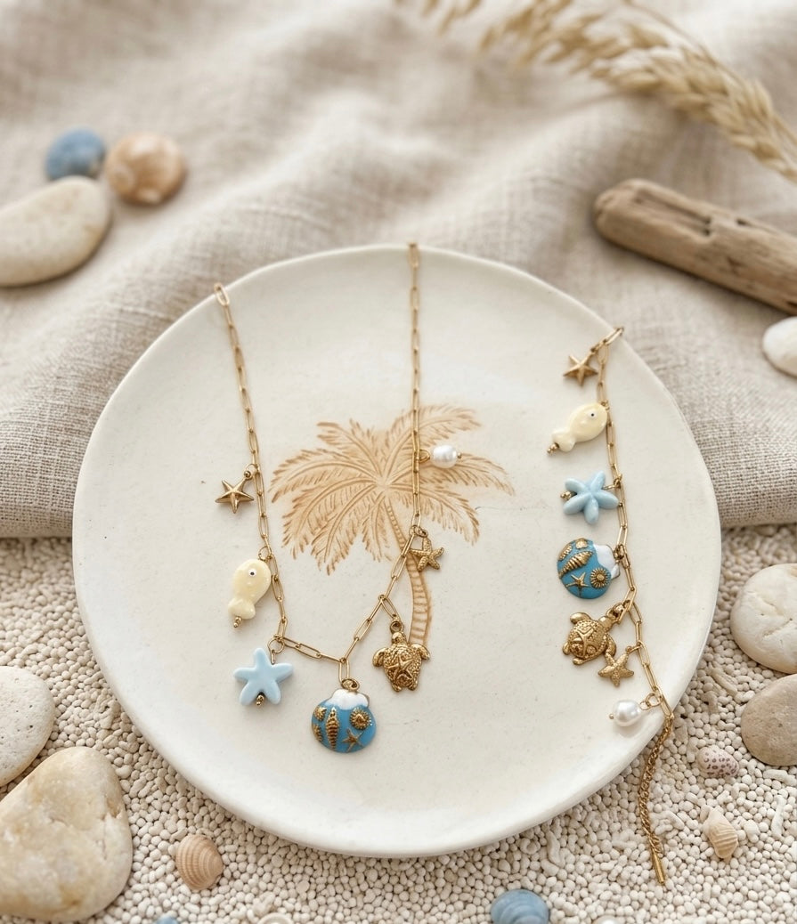 Parure coquillages 🐚