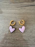Boucles d’oreilles cœur