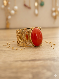 Bague orange