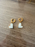 Boucles d’oreilles cœur