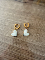 Boucles d’oreilles cœur