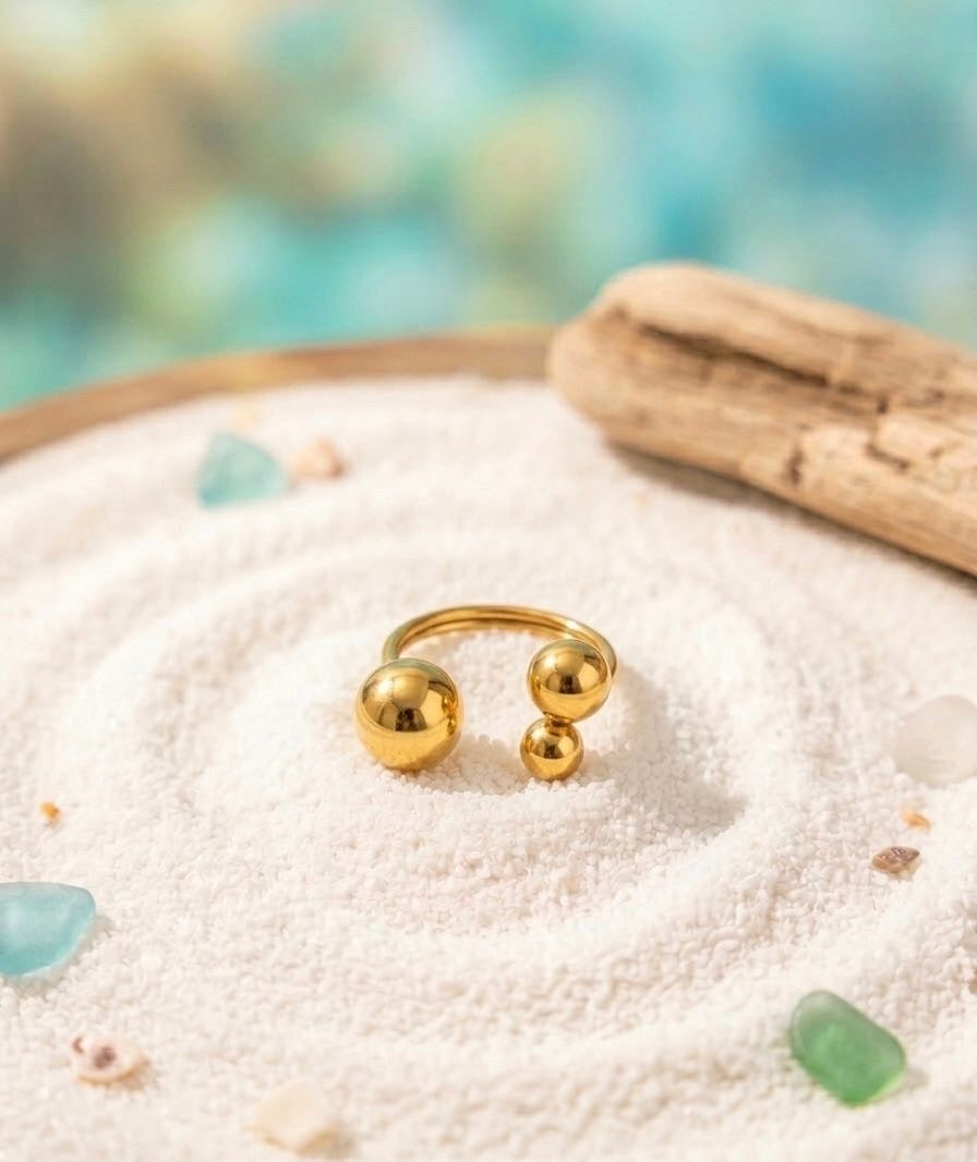 Bague ajustable en acier inoxydable
