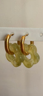 Boucles d’oreilles fleur