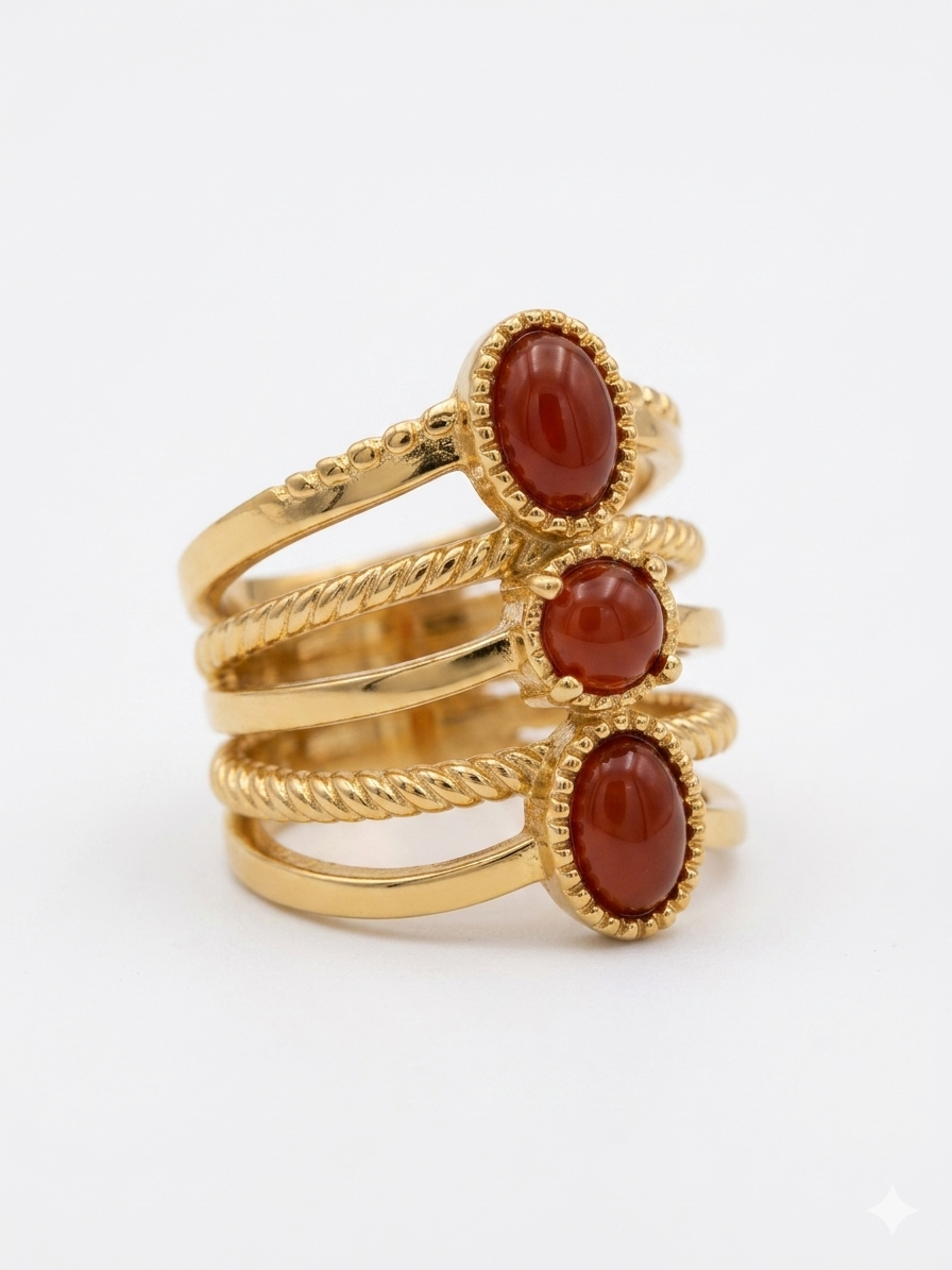 Bague avec pierre