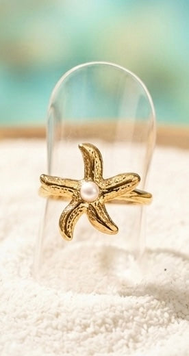 Bague étoile de mer