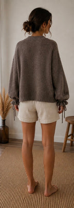 Cardigan en Laine