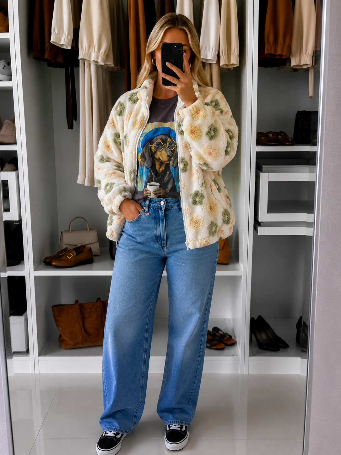 Polaire fleur